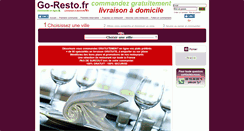 Desktop Screenshot of go-resto.com